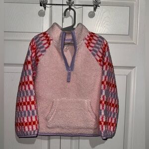 Cat & Jack Pink and Red toddler pullover 4/5